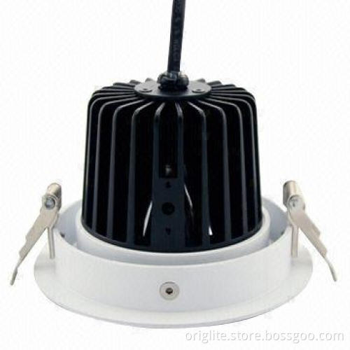 LED Downlight, 20W Tridonic Power, BridgeLux Chip, COB LED, 3-Year Warranty, 83 CRI, Rotary Head
